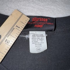 Vintage The Sopranos Bada Bing Shirt Size 3XL Rare TV Show Promo Official READ