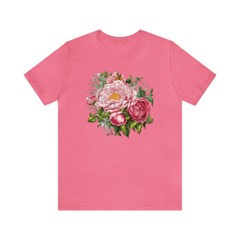 Peony t-shirt, cosmos flower shirt, mom gift, plant lover, nature lover, unisex
