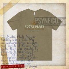 Rocky Flats Nuclear Facility 1952 Vintage Men’s T-Shirt