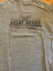 Bundle Of 2 Lucky brand T-shirts Men’s M Rock And Roll Super Soft