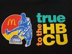 McDonald’s CIAA Tournament True to the HBCU Basketball T-Shirt – Size M