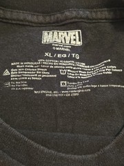 MARVEL DEADPOOL FACES Black T Shirt Size XL