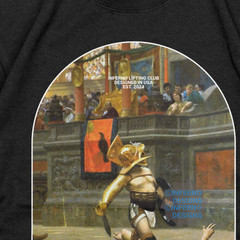 Gladiator Workout T-shirt, Mens Gym shirt, Pump cover, Bodybuilding Gym Tee