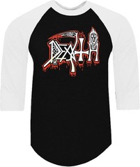 Death American Death Metal Band Raglan 3/4 Sleeve (Multiple Variations)