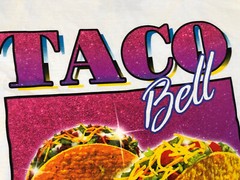 TACO BELL BETTER AT BELL Employee Work Mexican Vacation FoodAdult T-shirt NWOT S