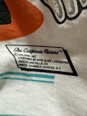 Vintage California Raisins Men’s XL T-Shirt 1987 Single Stitch