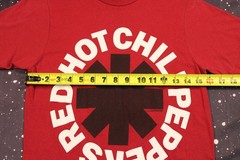 2013 Red Hot Chili Peppers Dark Red Band T-shirt – Small – Bay Island Sportswear