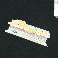 Converse Men’s T-Shirt Black Graphic Black Crew Neck Short Sleeve Tee Medium NWT
