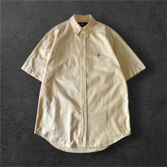 Ralph Lauren BLAKE Polo Shirt Multi-Color Pony Vintage Used For 14Y+ Japan