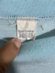 VTG beautiful Hawaii sportswear blue sz L single stitch t shirts made in USA