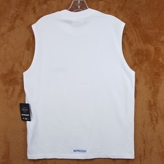 REPRESENT Shirt Mens XS White Crew Graphic Cut Off Sleeveless Tank Tee