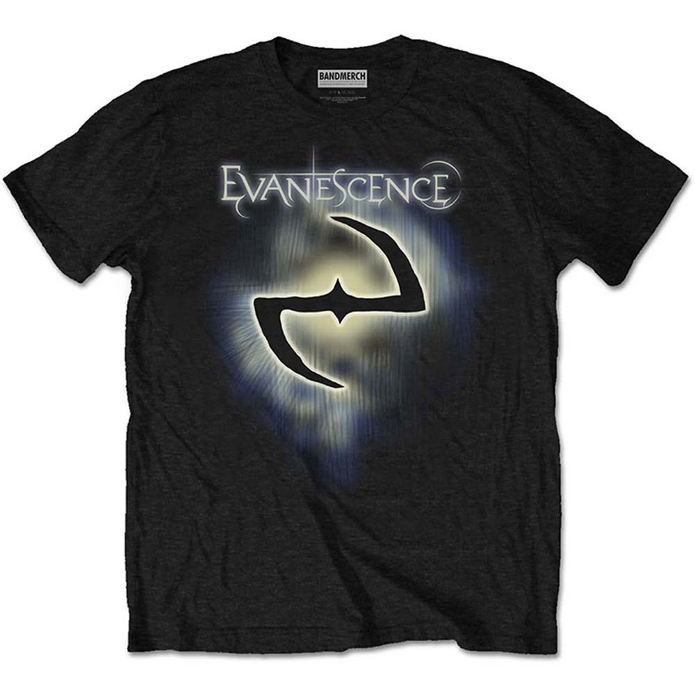 Men’s Evanescence Classic Logo Slim Fit T-shirt X-Large Black