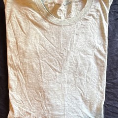 Mossimo Mens 4XL Big & Tall Gray Cotton Crew Neck Knit T-Shirt Logo