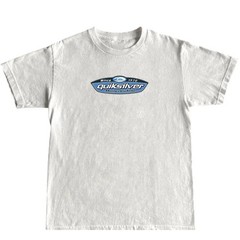 Vintage 90s Quiksilver Skateboarding & Surfing Unisex Crew Neck Tees Casual