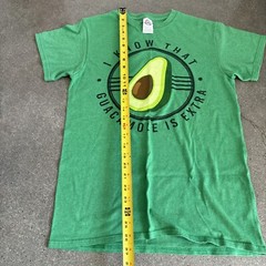 I Know That Guacamole Is Extra Green T-Shirt sz S