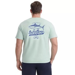 New Men’s 3XLT Big & Tall IZOD Saltwater Relaxed Salt & Shore Beach Bar T-Shirt