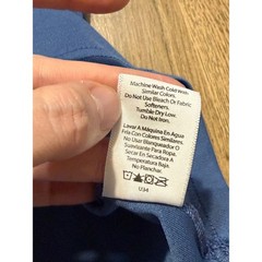 Athletic Works DriWorks Mens 3XL Blue Performance T-Shirt AW15100123754B