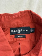 Ralph Lauren Blake Button Down LS Oxford Burnt Red – L