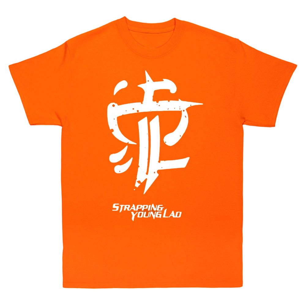 STRAPPING YOUNG LAD Band Logo 2025 Shirt Classic Orange Unisex S-5XL 1V0162