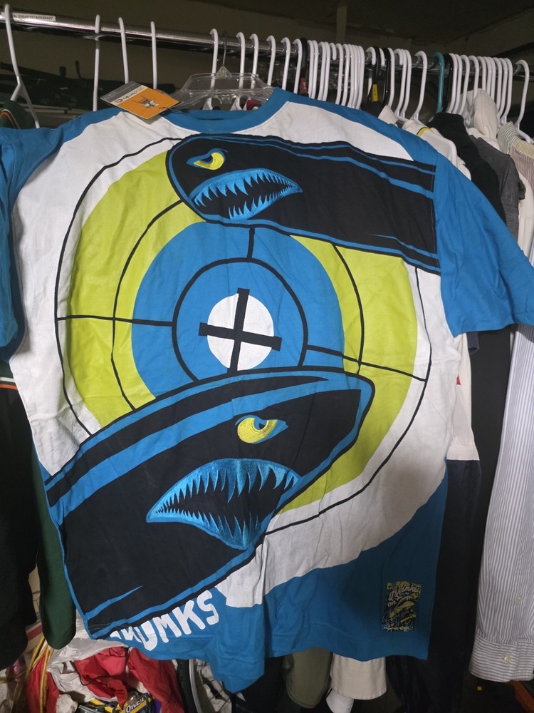 Y2k Vintage akademiks t shirt xl Teal Green