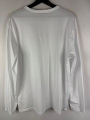 Quince Men’s White Long Sleeve 100% Pima Cotton Luxe Touch Tee Shirt Large L