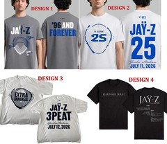 Jay-Z30 Yankees Stadium 2026 Reasonable Doubt 25th reprint T-Shirt