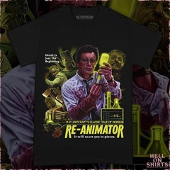Re-Animator Movie Tee Unisex Short Sleeve Shirt S-5XL