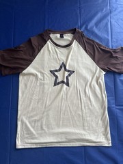 Lot of 6 Graphic Print Crew Neck Short Sleeve T-Shirt, Unisex Adults Size m-xl