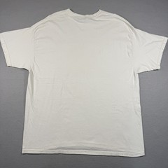 Hanes T-Shirt Men’s XL White Fishing Joke Funny Babe 100% Cotton Vintage Y2K