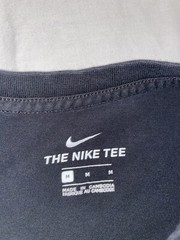 Nike Men’s Just Do It Swoosh Graphic Athletic Workout T-Shirt Black Mens Medium