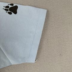 Vintage 80s Doberman Dog Shirt Mens Medium Blue Single Stitch Short Sleeve