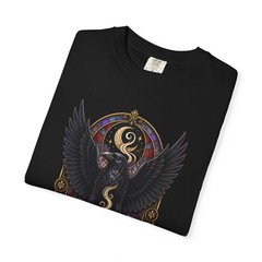 Gothic Espresso Raven T-Shirt Graphic