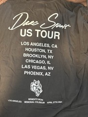 NWT Darc Sport Wolves , Memento Mori You Weren’t There Tour , Large Tshirt Gray