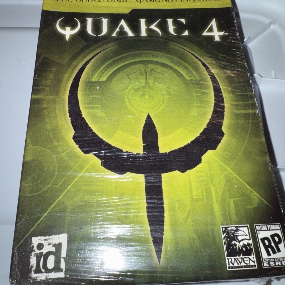 Vintage Quake 4 PC Game PromoT-Shirt Sealed in Box