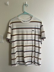 Unisex Lacoste Crew Neck Short Sleeve