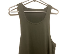 Super Body Men’s Tank Top Muscle Tank Top NWOT Gray Silkie Stretch Blend Medium
