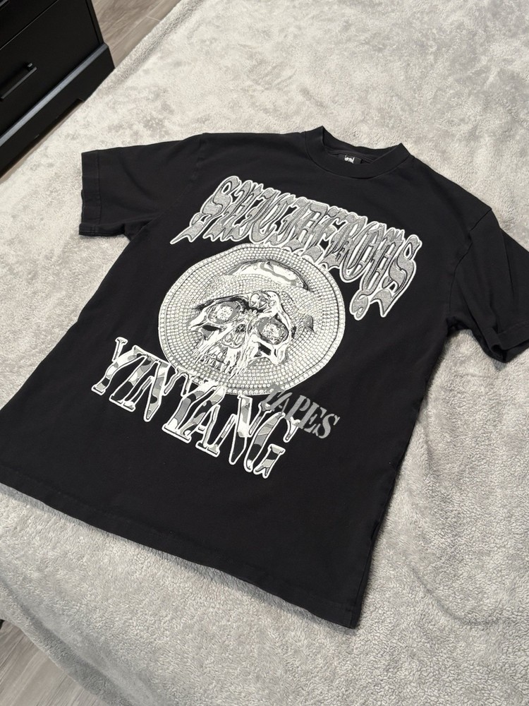 G59 Records Yin Yang Tapes Crew Neck Short Sleeve T-Shirt Size M