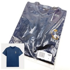 *NEW* Men Polo Ralph Lauren Classic Fit Polo Bear Indigo T-Shirt DARK INDIGO 👍
