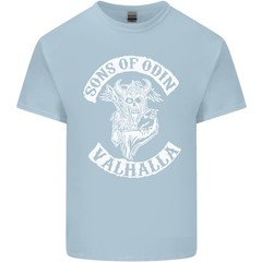 Son of Odin Valhalla Viking Norse Mythology Mens Light Cotton T-Shirt