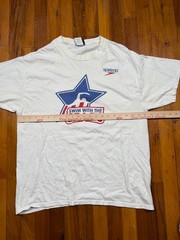 Vintage Y2K Swim W/ The Stars Speedo Camp Michal Phelps Hanes Beefy Mens Large