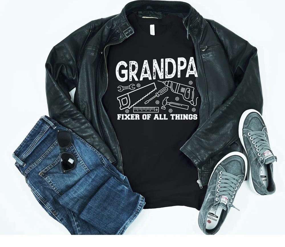 NEW MEN’S GRANDPA FIXER OF ALL THINGS FATHER’S DAY SHIRT