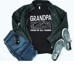 NEW MEN’S GRANDPA FIXER OF ALL THINGS FATHER’S DAY SHIRT