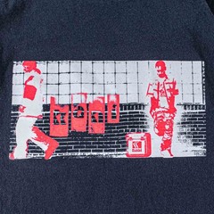 Vintage Karl Kani Graffiti Tag T-Shirt XL 90s Hip Hop Streetwear Baggy Y2K Tee