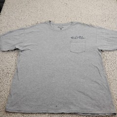 Salt Life Shirt Mens XLG Gray Fish Surf Dive Crew Fishing Beach Outdoor Travel A