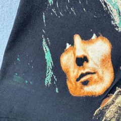 Vintage Beatles T Shirt Mens XL Black Double Sided Rubber Soul 90s Made in USA