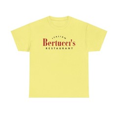 Bertucci’s Italian Restaurant T-Shirt – Defunct Chain Logo Tee