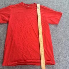 Shaka Active T Shirt Mens Size Medium Red Short Sleeve