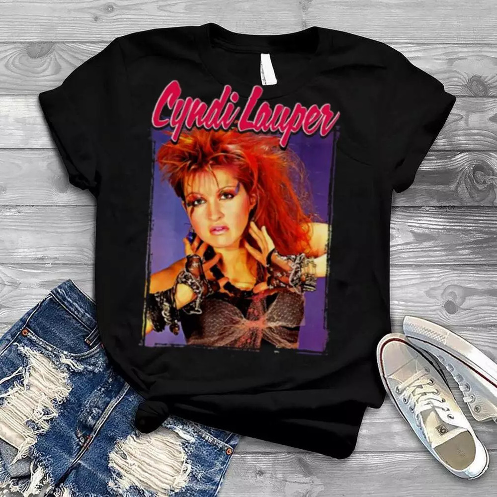 The Music Legend 90s Cyndi Lauper Singer shirt AE67
