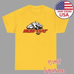 Bob-Cat Bobcat Mower Tractor Men’s Daisy Yellow Size S to 5XL