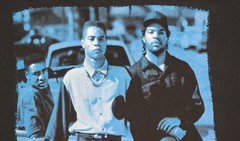 Boyz N The Hood Ice Cube Ripple Junction Dough Boy Tre Black Graphic T-Shirt M
